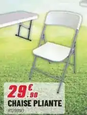 Brico Pro Chaise pliante offre