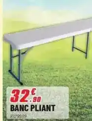 Brico Pro Banc pliant offre