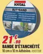 Brico Pro Bande d'étancheite offre