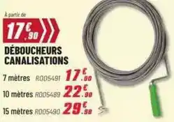Brico Pro Déboucheurs canalisations offre