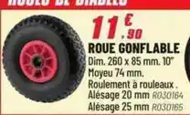 Brico Pro Dim - roue gonflable offre