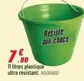 Brico Pro 11 litres plastique ultra résistant. r005900 offre