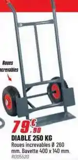 Brico Pro Diable 250 kg offre