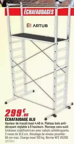 Brico Pro Échafaudages offre