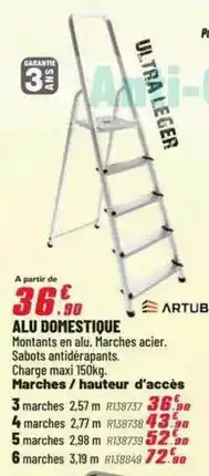 Brico Pro Alu domestique offre