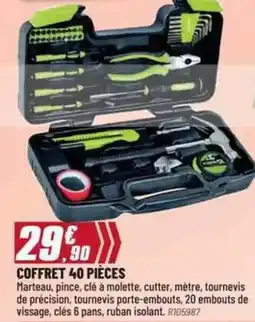 Brico Pro Coffret 40 pieces offre