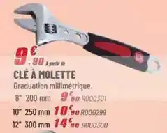 Brico Pro Clé à molette offre