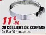 Brico Pro Colliers de serrage offre