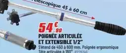Brico Pro Poignee articulée et extensible 1/2 offre