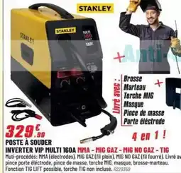 Brico Pro Stanley - mig gaz - mig no gaz - tig offre