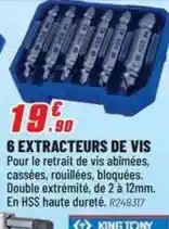 Brico Pro King - extracteurs de vis offre