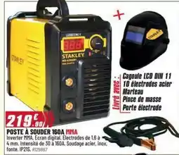 Brico Pro Stanley - poste a souder 160a mma offre