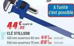 Brico Pro Clé stillson offre