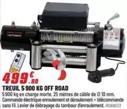 Brico Pro Treuil 5 900 kg off road offre