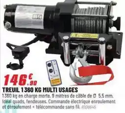 Brico Pro Treuil 1360 kg multi usages offre