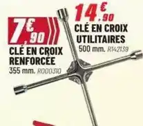 Brico Pro Clé en croix utilitaires offre