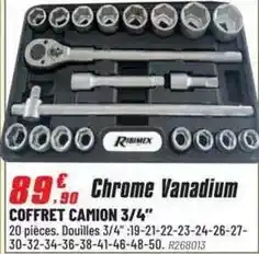 Brico Pro Coffret camion 3/4 offre