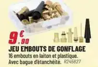 Brico Pro Jeu embouts de gonflage offre