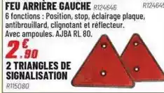 Brico Pro Feu arrière gauche offre