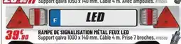 Brico Pro Rampe de signaisation metal feux led offre