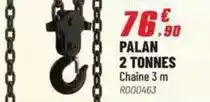 Brico Pro Palan 2 tonnes offre