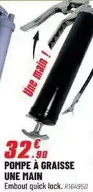 Brico Pro Pompe a graisse une main offre
