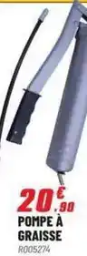 Brico Pro Pompe a graisse offre