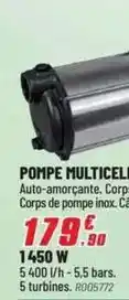 Brico Pro Pompe multicel offre
