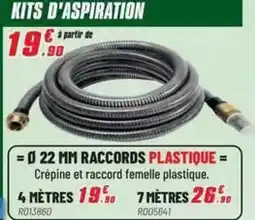 Brico Pro Kits d'aspiration offre