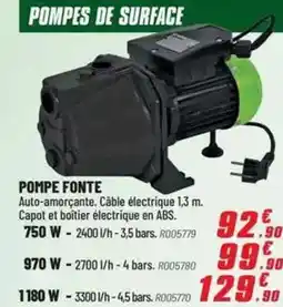 Brico Pro Pompe fonte offre