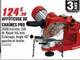 Brico Pro Einhell - affûteuse de chaînes pro offre