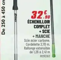 Brico Pro Complet - echenilloir + scie offre