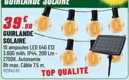 Brico Pro Guirlande solaire offre