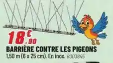 Brico Pro Barrière contre les pigeons offre