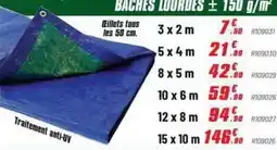 Brico Pro Tous - baches lourques offre