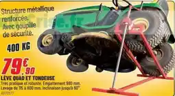 Brico Pro L'eve quad et tondeuse offre