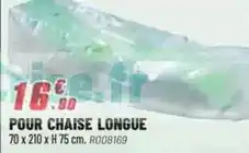 Brico Pro Pour chaise longue offre