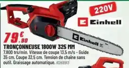 Brico Pro Einhell - tronçonneuse 1800w 325 mm offre