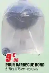 Brico Pro Pour barbecue rond offre