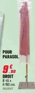 Brico Pro Pour parasol offre