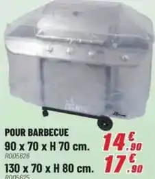 Brico Pro Pour barbecue 90 x 70 x h 70 cm offre