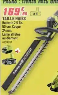 Brico Pro Taille haies offre