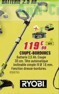 Brico Pro Ryobi - coupe-bordures offre