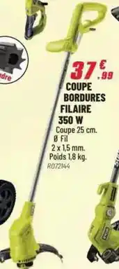 Brico Pro Coupe bordures filaire 350 w offre