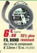 Brico Pro Fil rond résistant offre