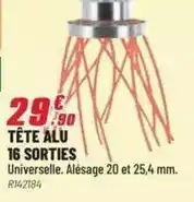 Brico Pro Tête alu 16 sorties offre