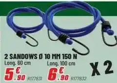 Brico Pro 2 sandows offre