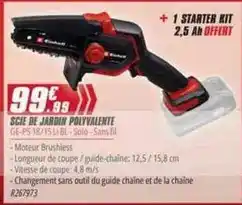 Brico Pro Scie de jardin polyvalente offre