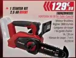 Brico Pro Einhell - tronçonneuse offre