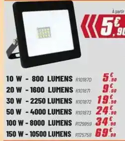 Brico Pro Lumens offre